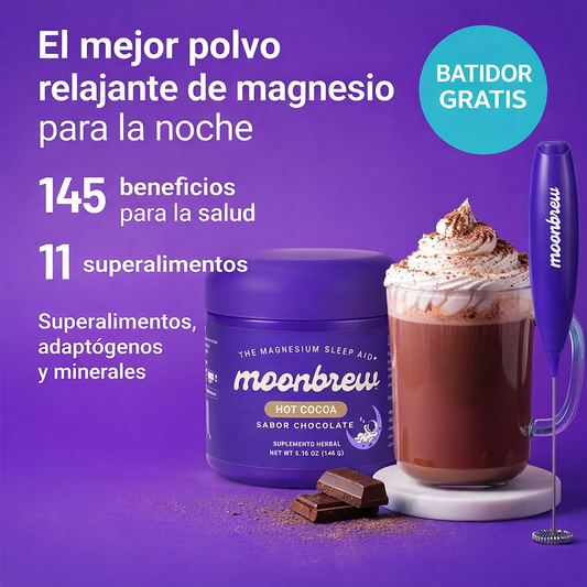 Polvo para ayudar a dormir con magnesio