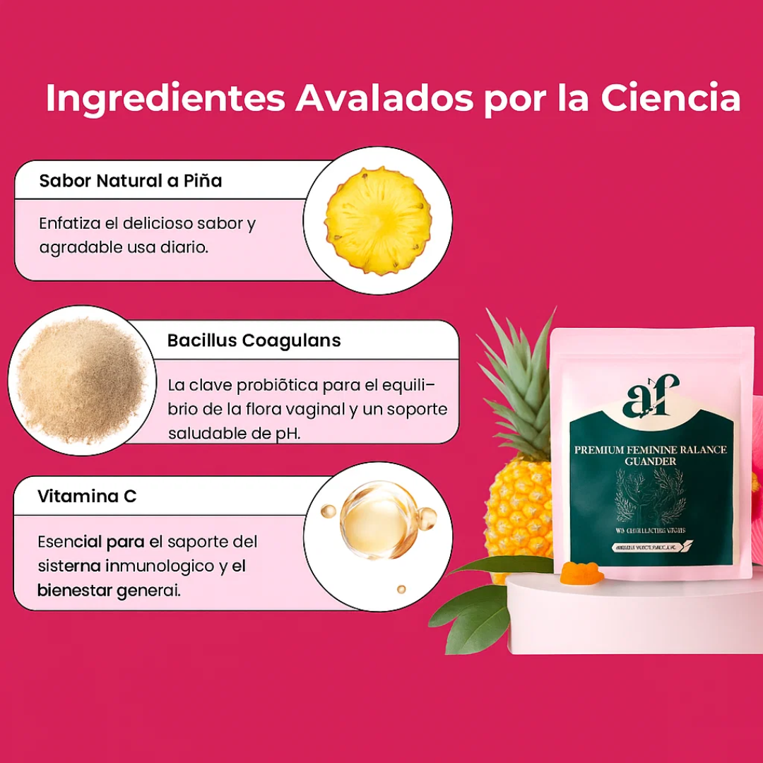 Gomitas Amor Firme | Ayudan a regular el ph y el mal olor